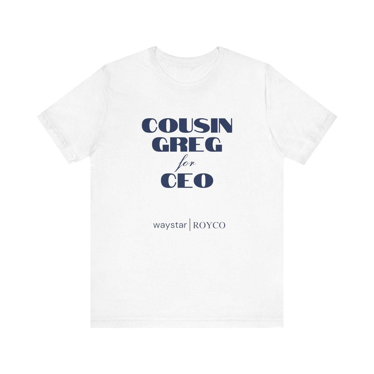 Succession Jersey Short Sleeve Tee Cousin Greg