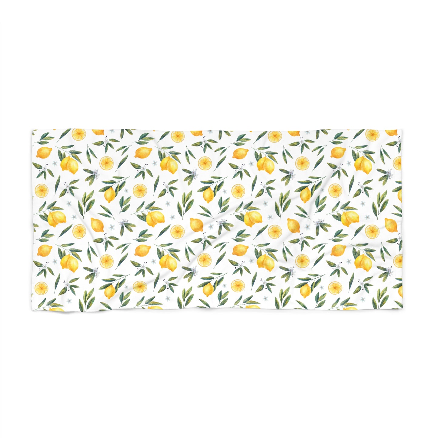 Lemon Beach Towel