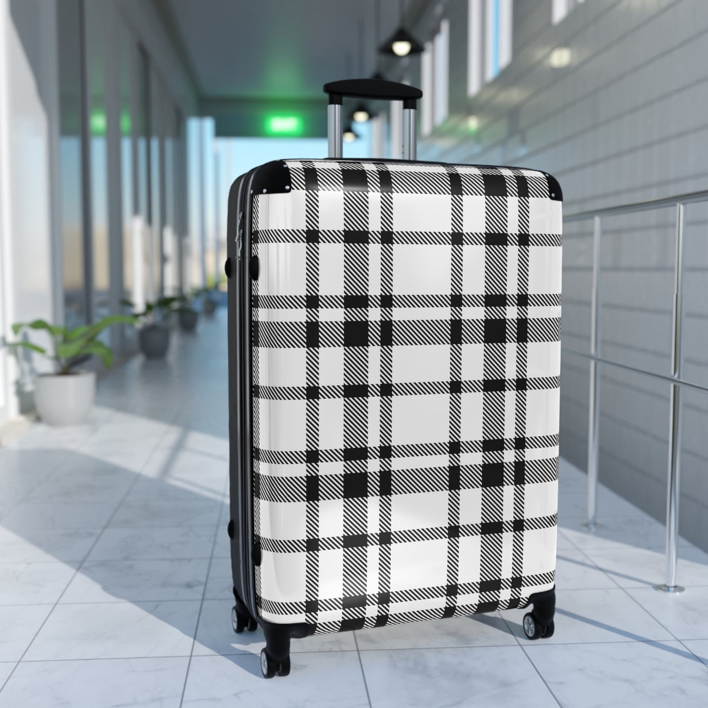 Plaid Suitcase