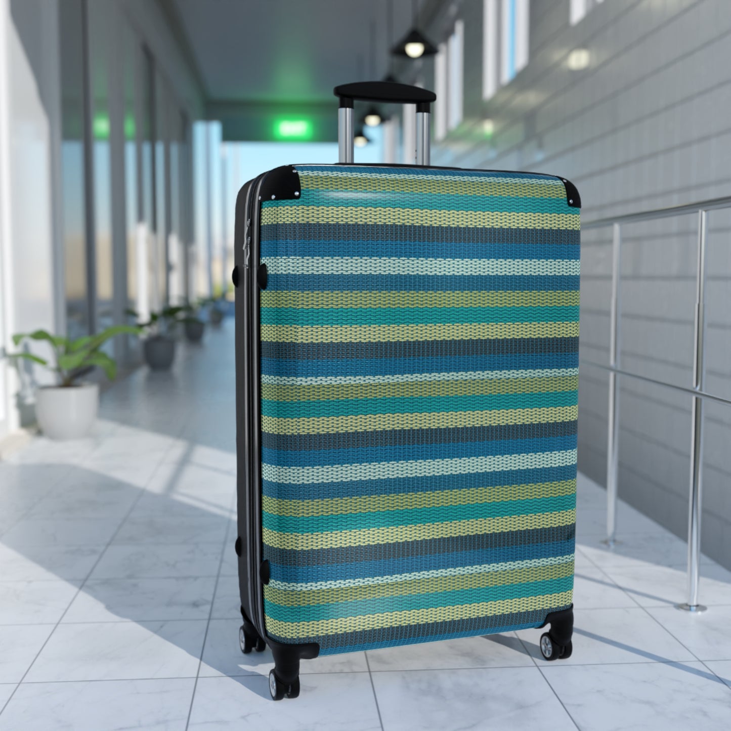 Stripped Suitcase