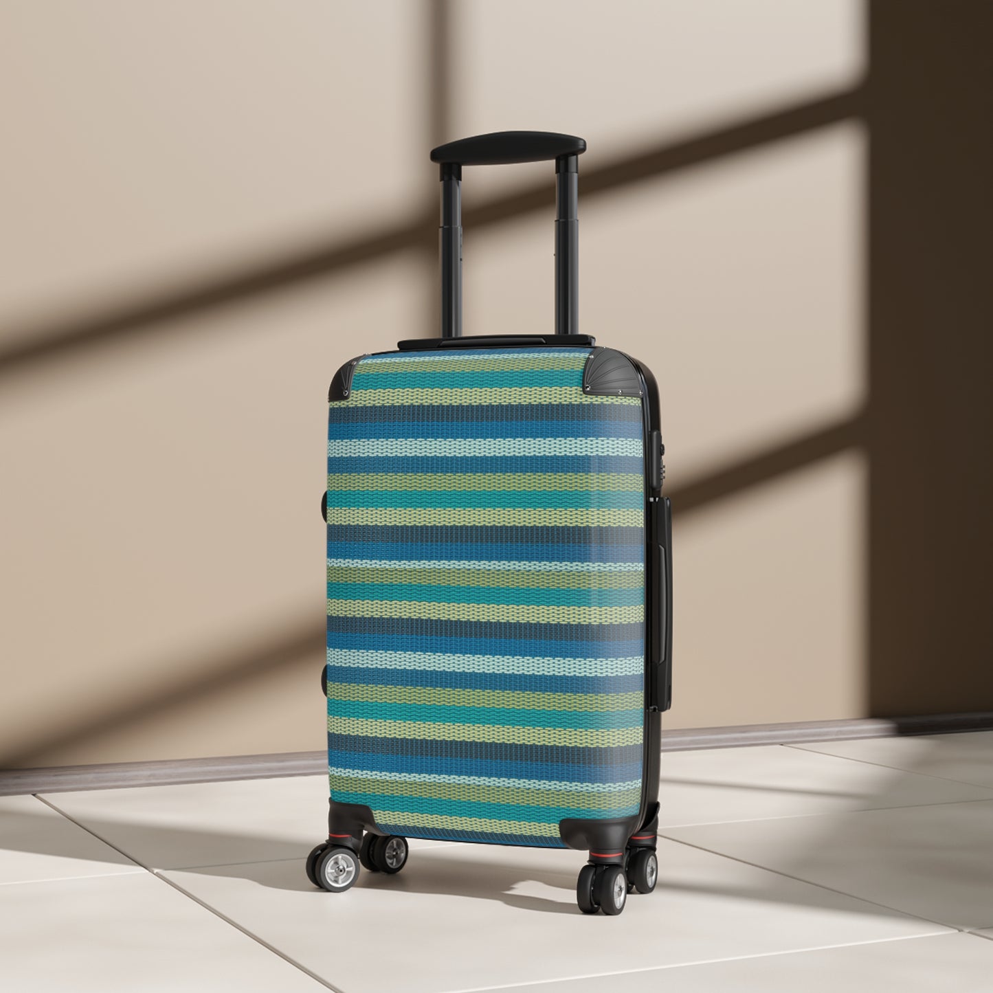 Stripped Suitcase