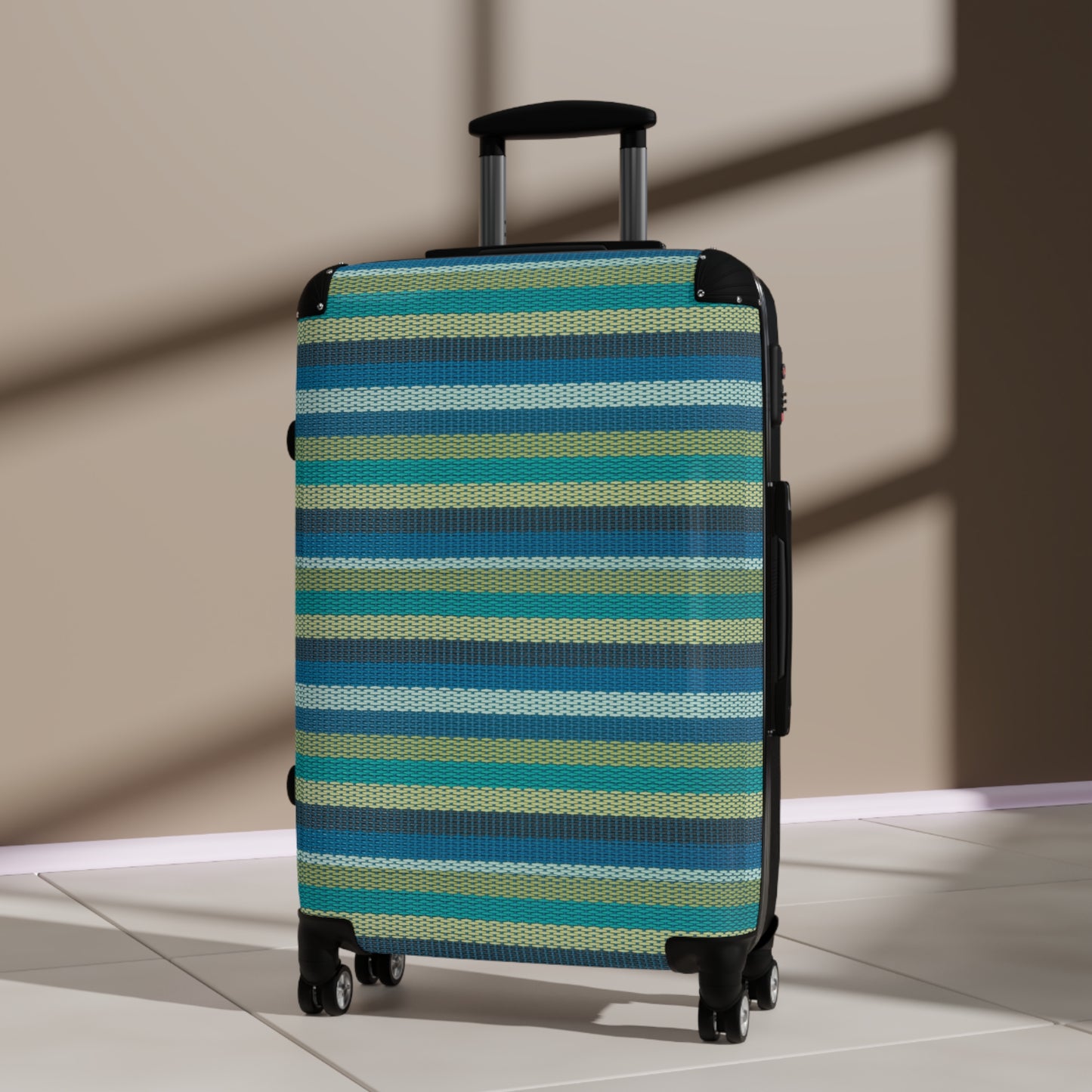 Stripped Suitcase