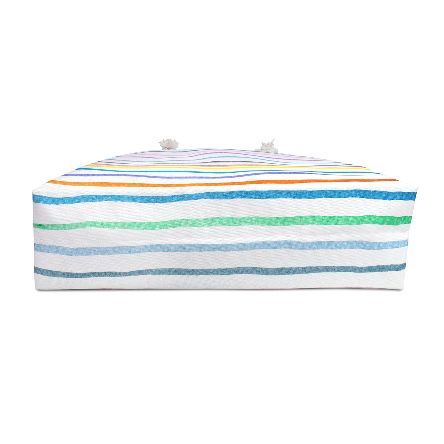 Rainbow Stripe Weekender Bag