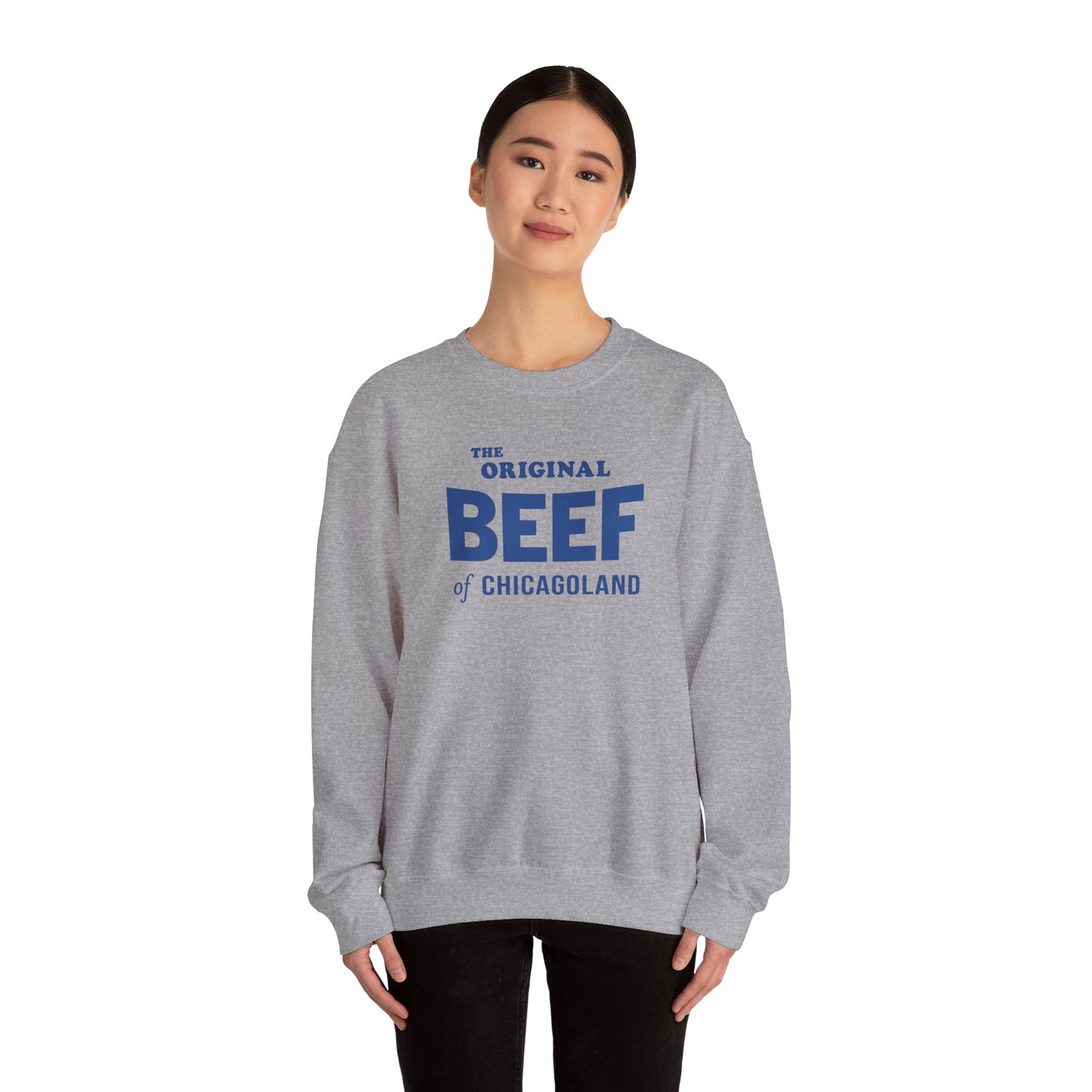 The Bear The Original Beef of Chicagoland Unisex Heavy Blend Crewneck Sweatshirt