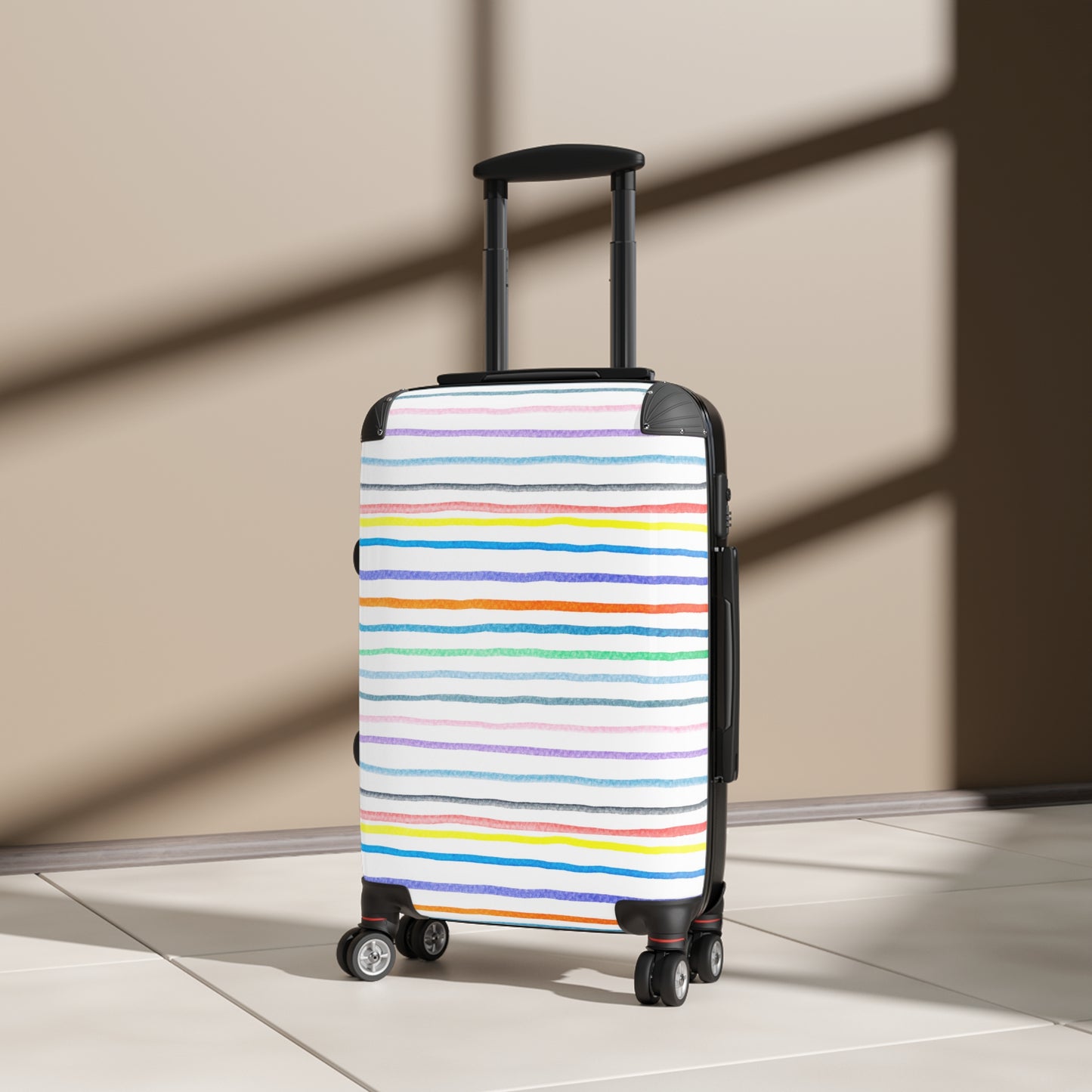 Stripped Suitcase