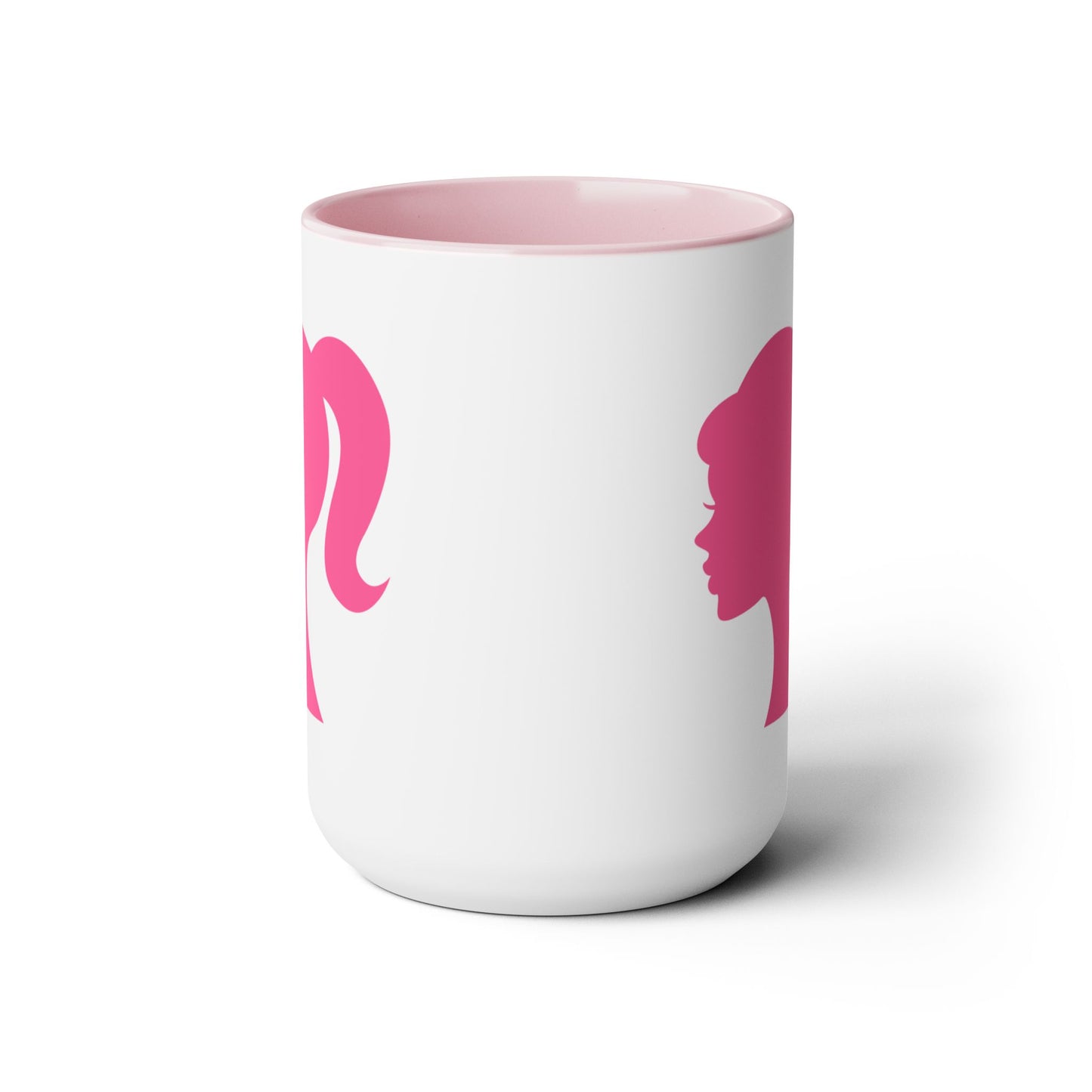 Barbie Two-Tone Coffee Mugs, 15oz