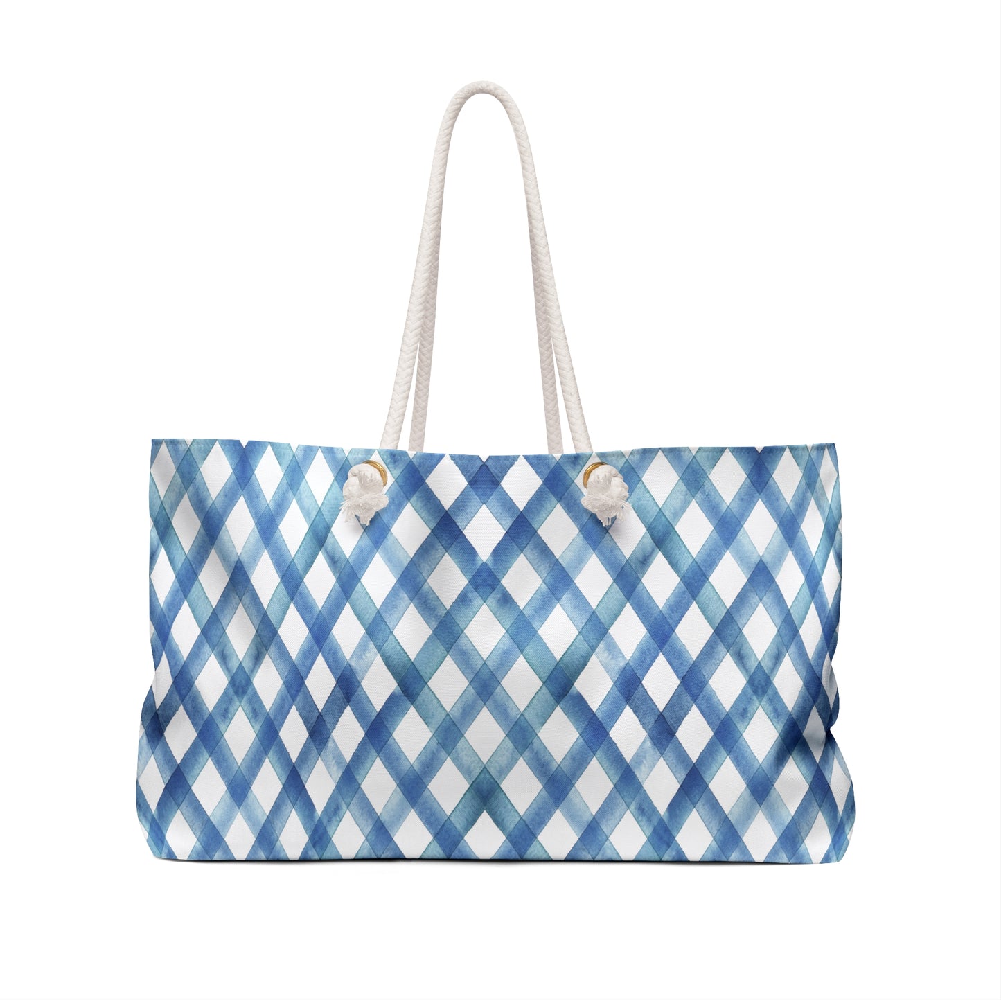 Blue Costal Chic Weekender Bag