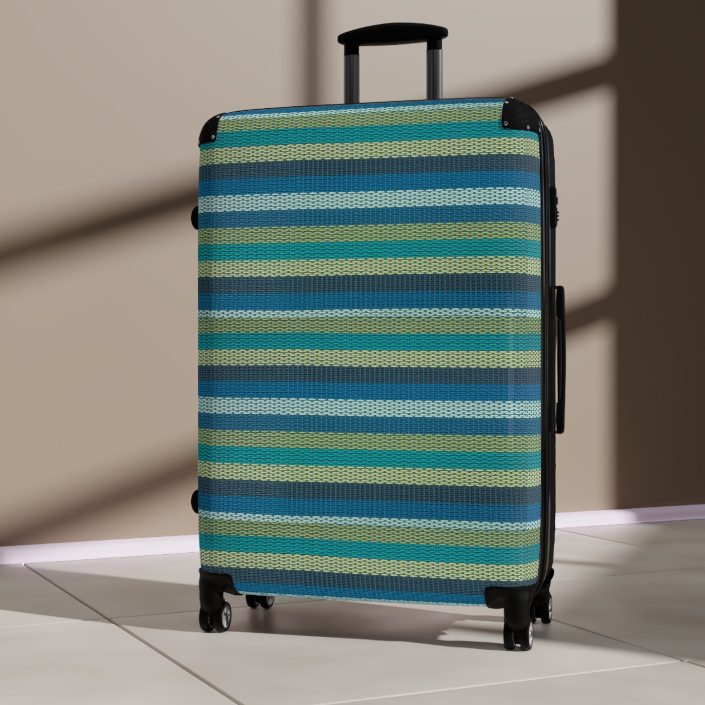 Stripped Suitcase