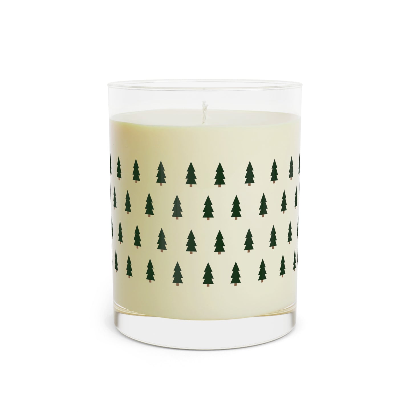 Holiday Christmas Tree Scented Candle - Full Glass, 11oz