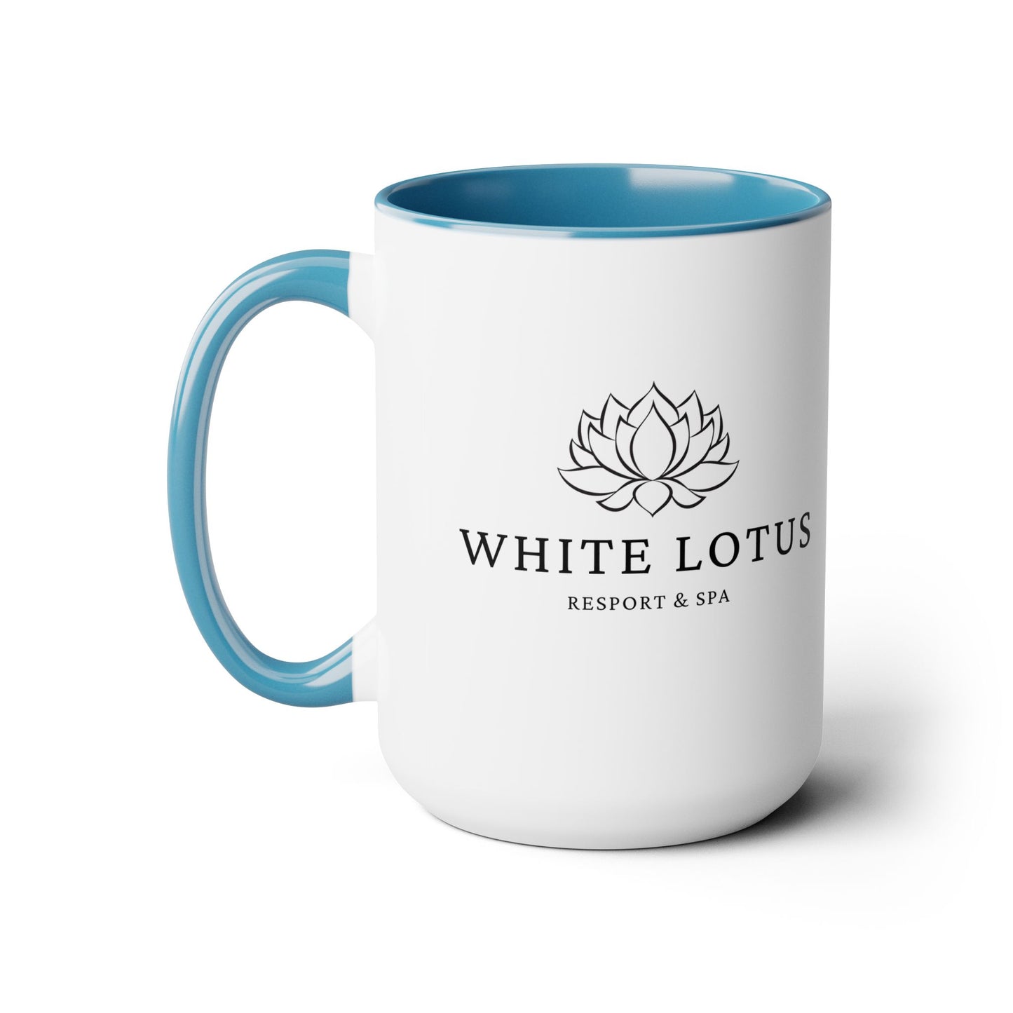 Two-Tone Coffee Mugs, 15oz