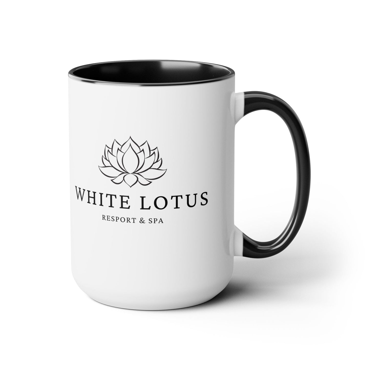 Two-Tone Coffee Mugs, 15oz