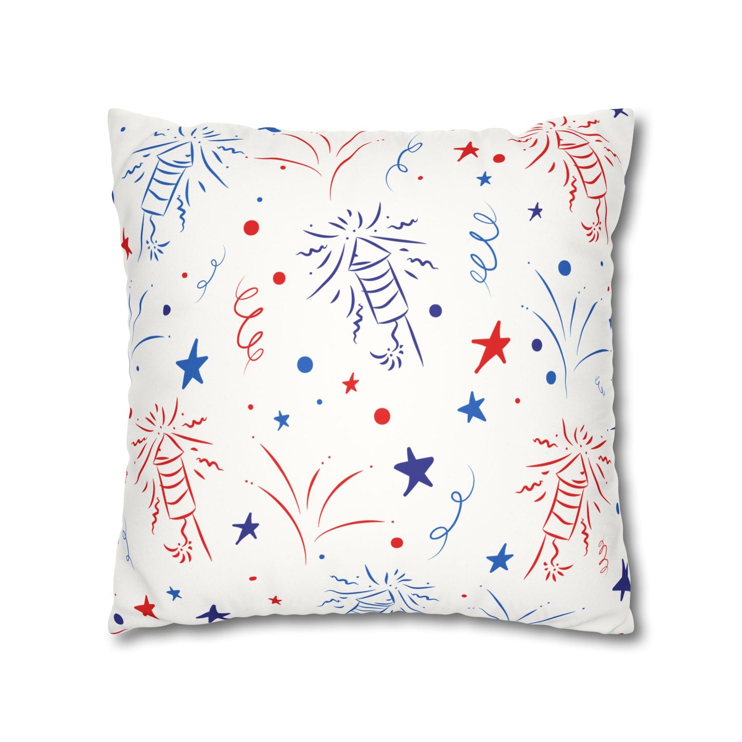 Loves Jesus and America Too Faux Suede Square Pillow Case
