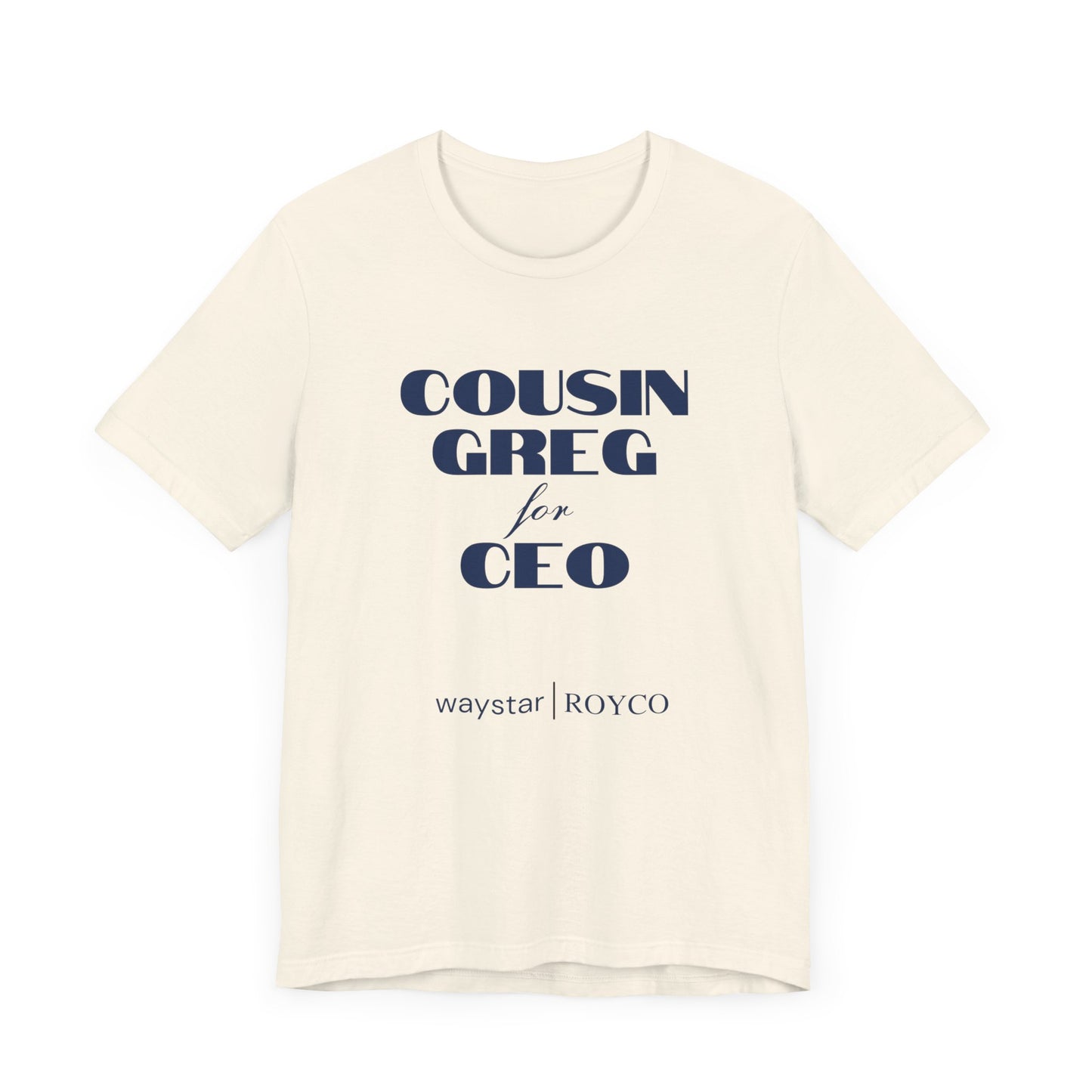 Succession Jersey Short Sleeve Tee Cousin Greg