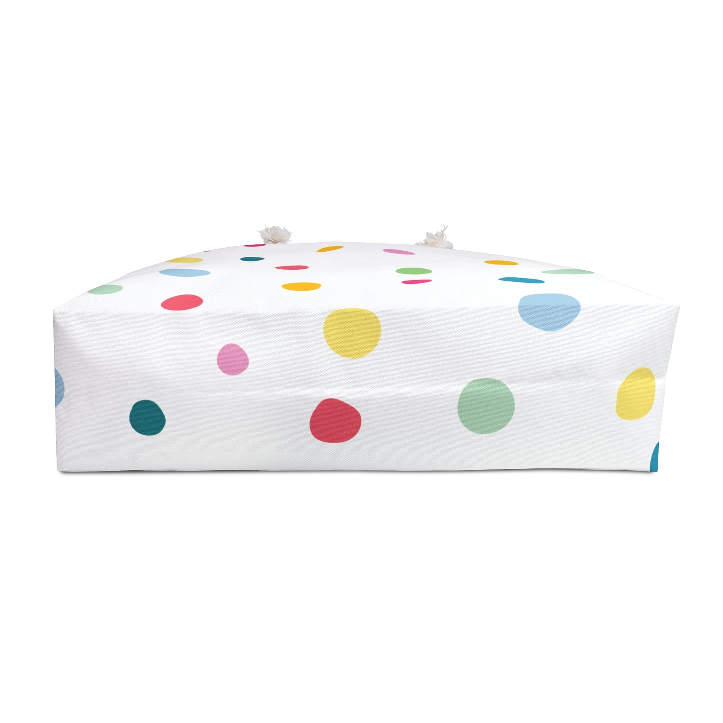 Polka Dot Rainbow Weekender Bag