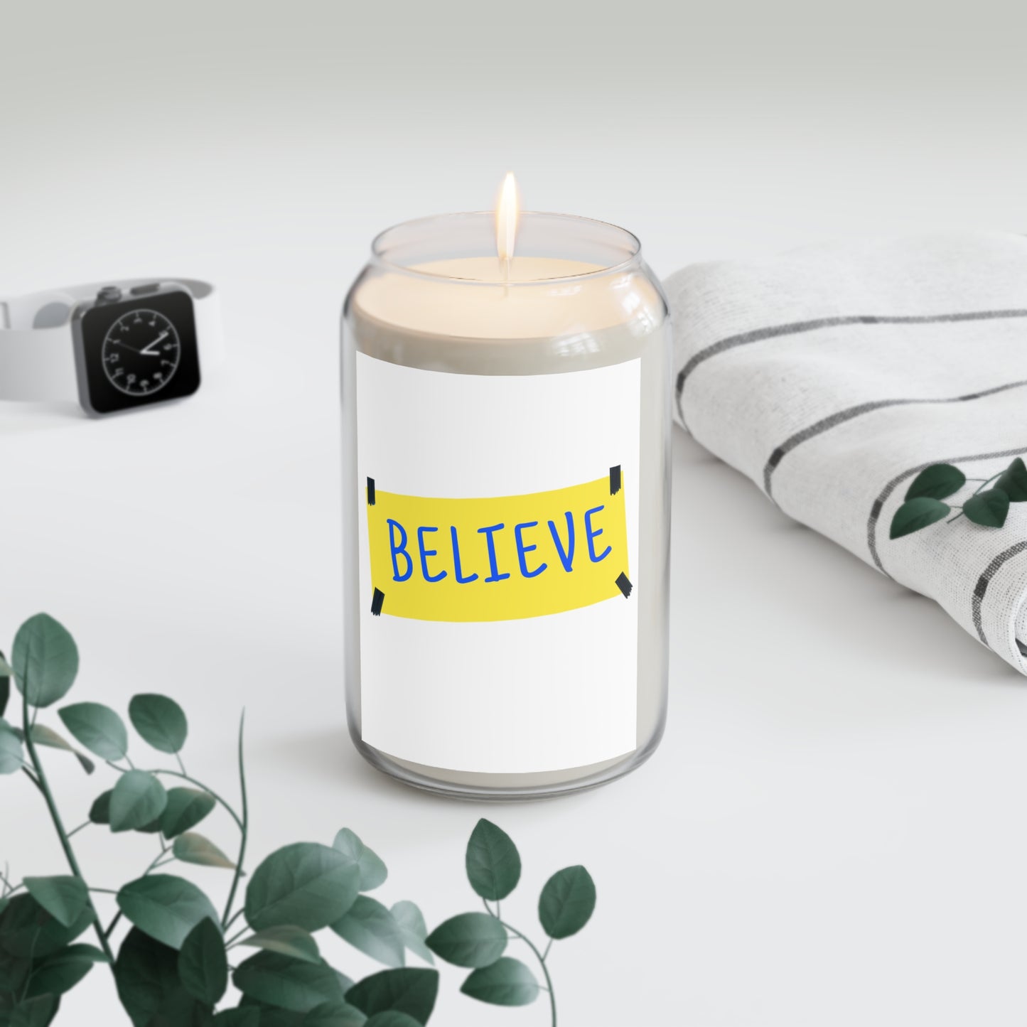 Believe Aromatherapy Candle, 13.75oz