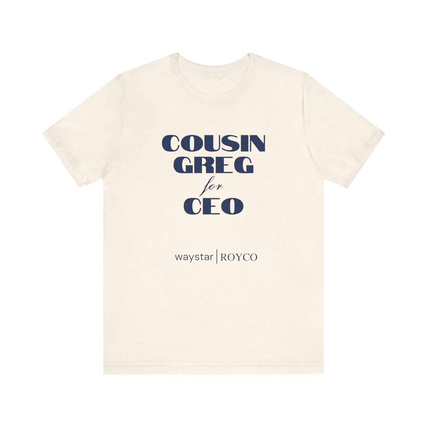 Succession Jersey Short Sleeve Tee Cousin Greg