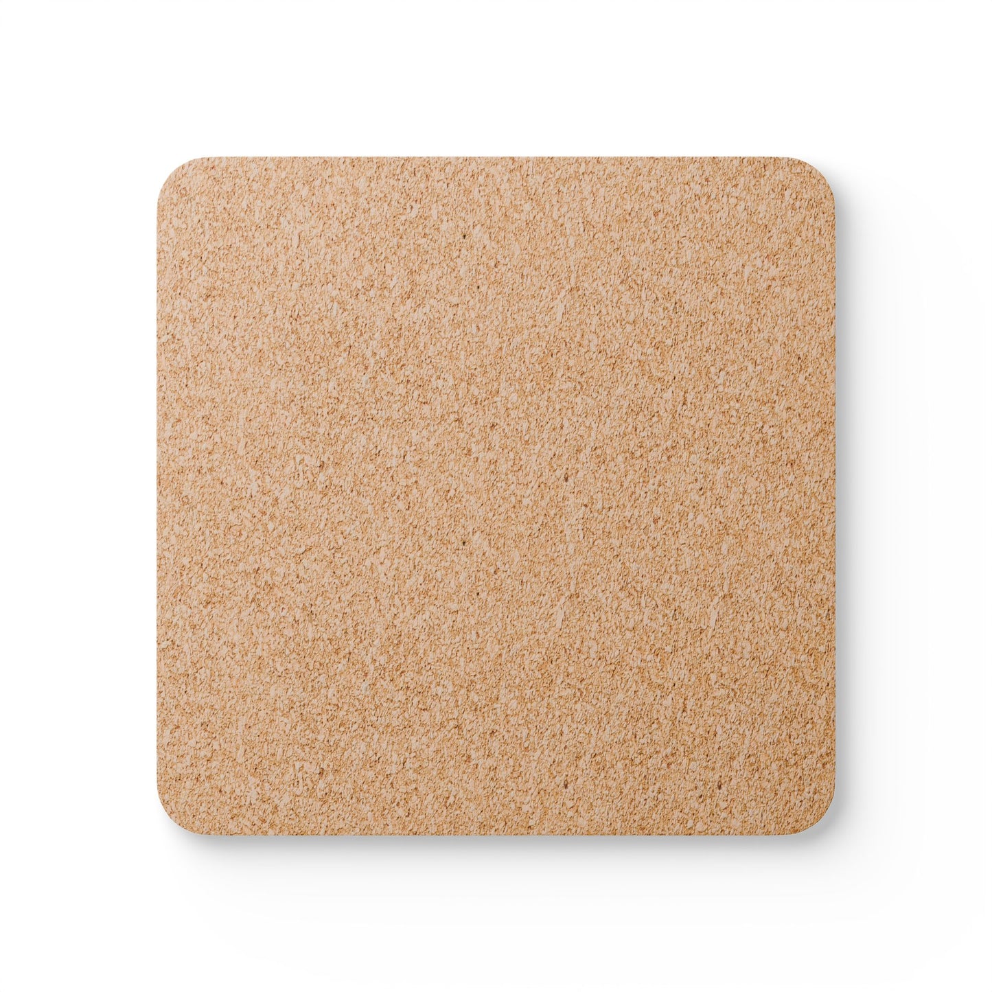 Hot Brown Water Corkwood Coaster Set