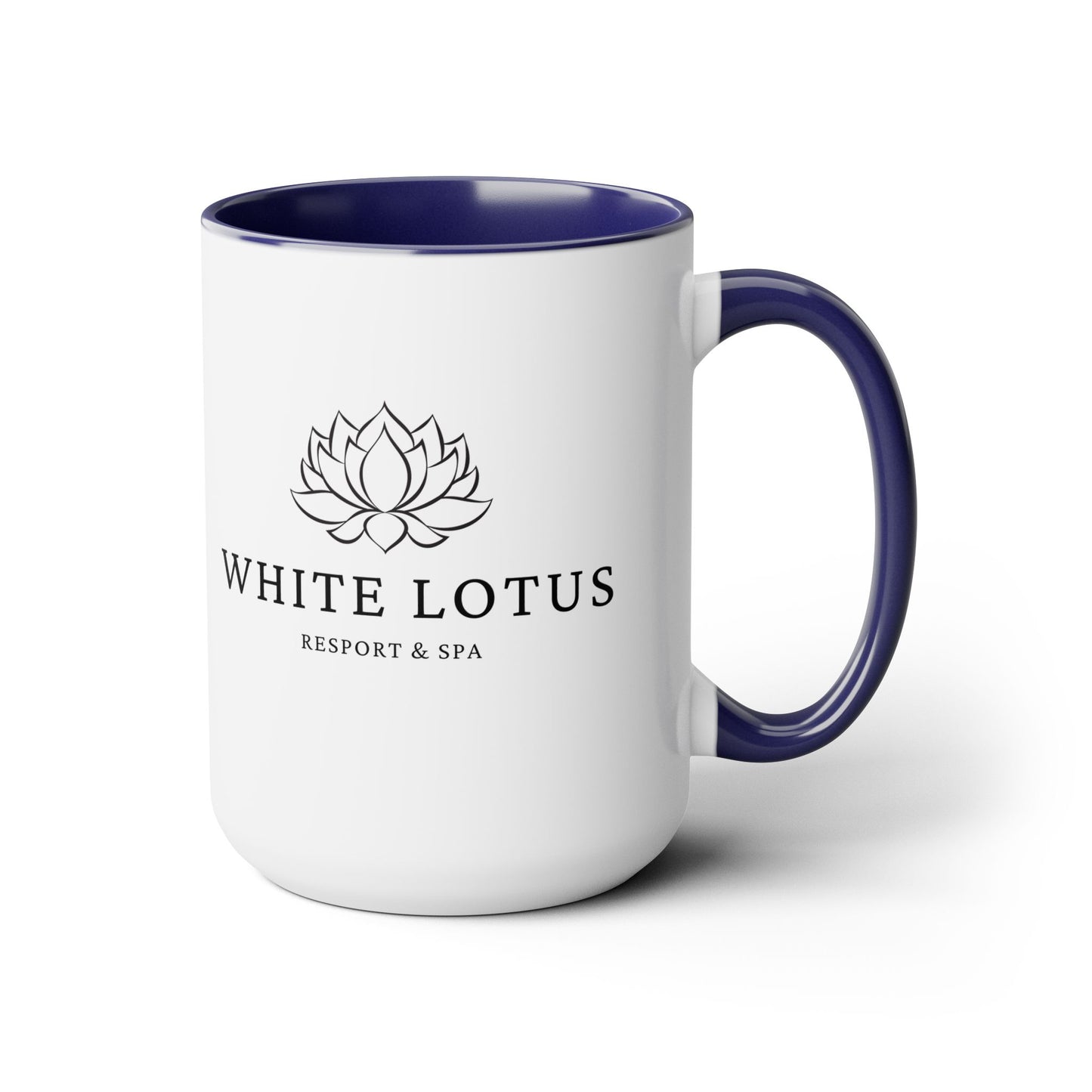 Two-Tone Coffee Mugs, 15oz
