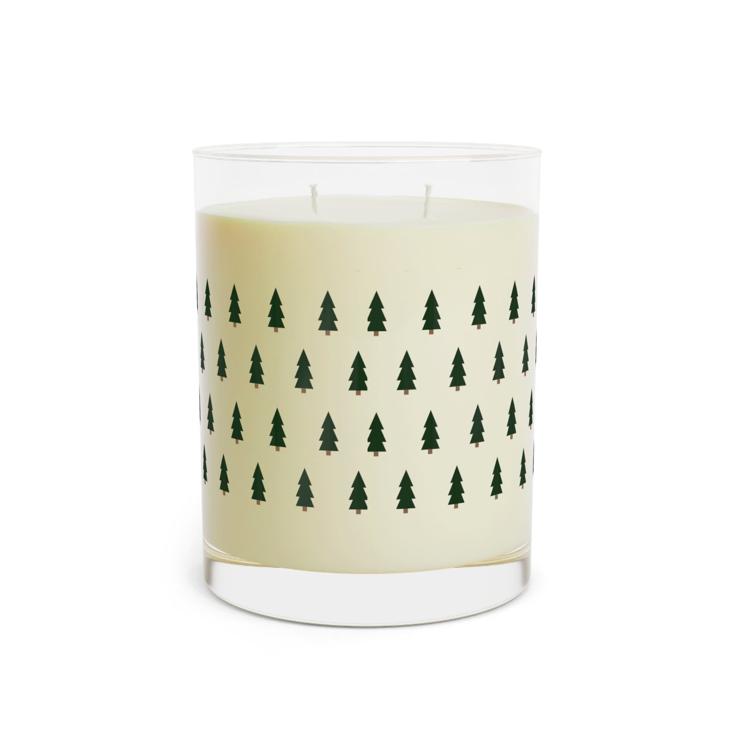 Holiday Christmas Tree Scented Candle - Full Glass, 11oz