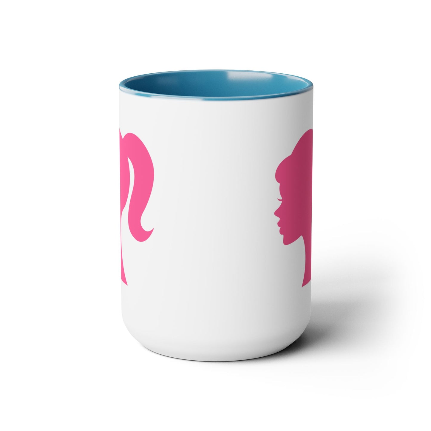 Barbie Two-Tone Coffee Mugs, 15oz