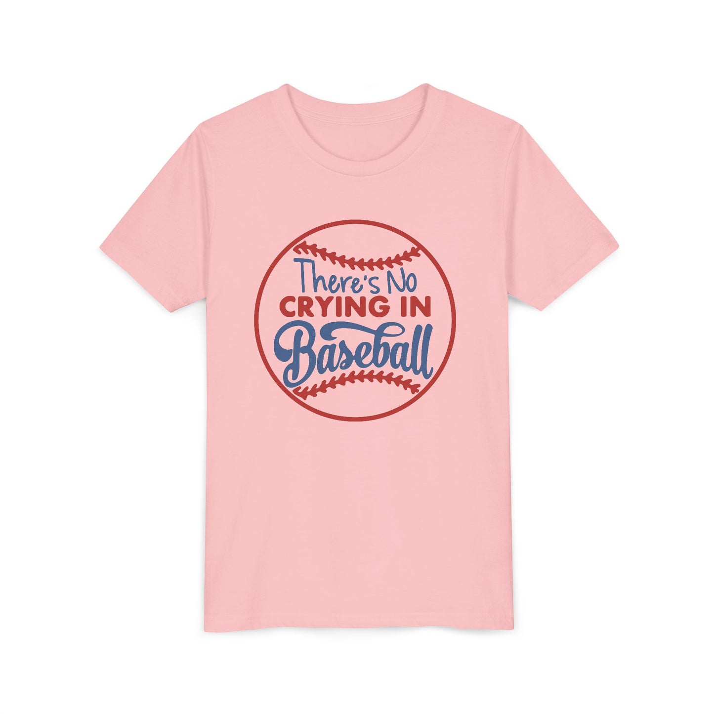There's No Crying in Baseball Youth Short Sleeve Tee