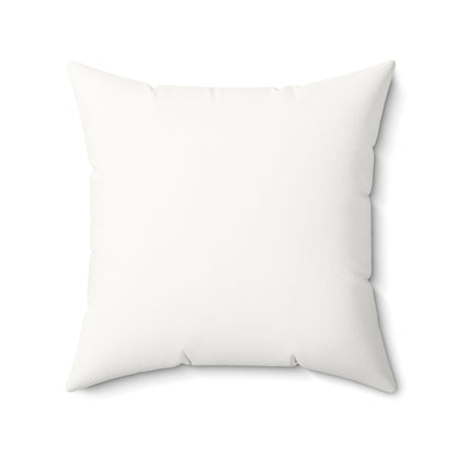 Holiday Christmas Dogs Suede Square Pillow