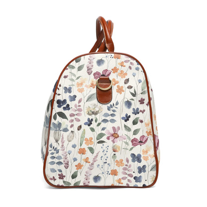 Floral Waterproof Travel Bag