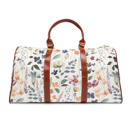 Floral Waterproof Travel Bag