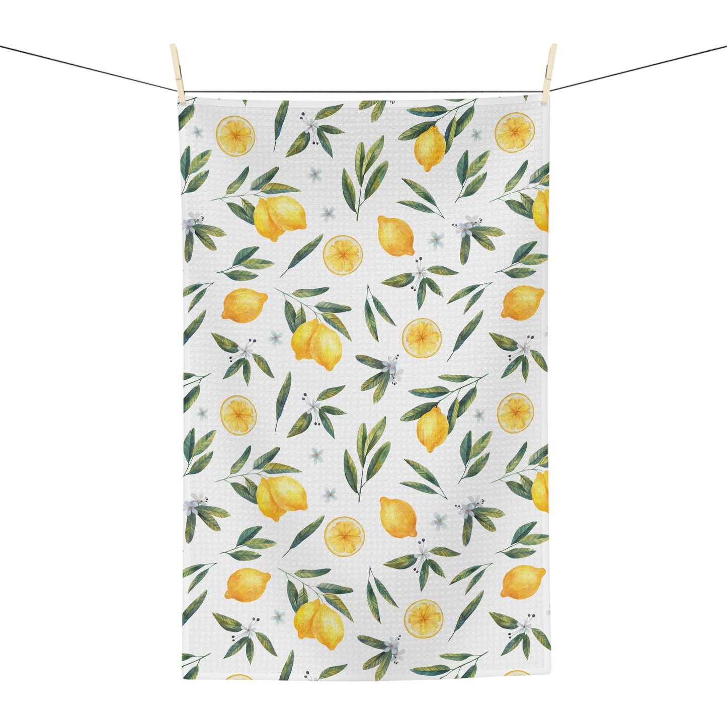 Lemon Soft Tea Towel