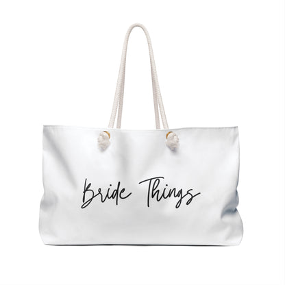 Bridal Weekender Bag