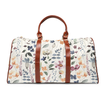 Floral Waterproof Travel Bag