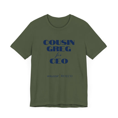 Succession Jersey Short Sleeve Tee Cousin Greg