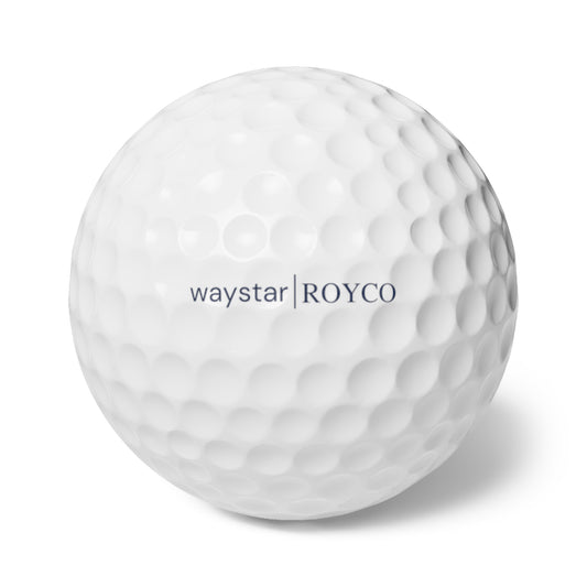 Waystar Royco Golf Balls, 6pcs