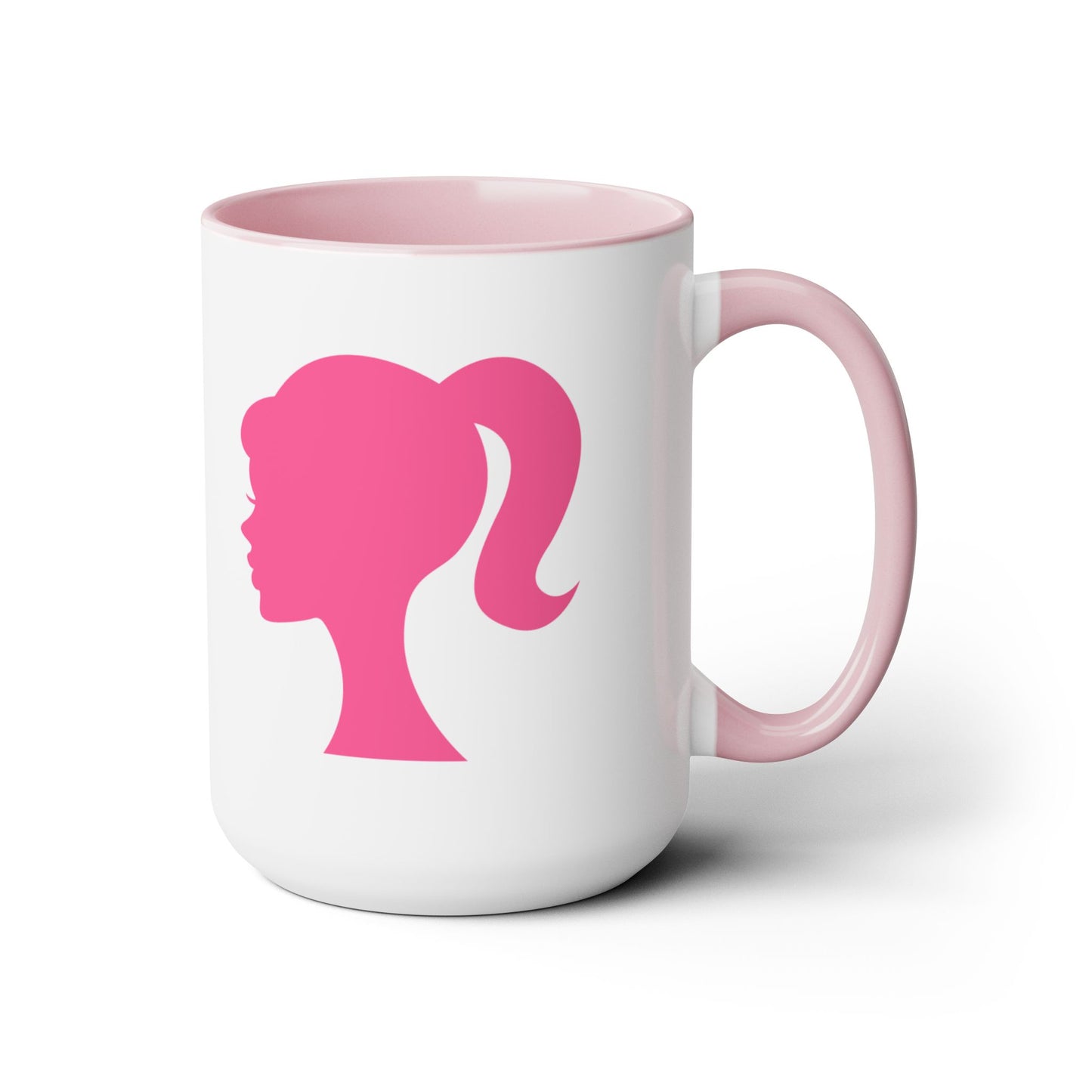 Barbie Two-Tone Coffee Mugs, 15oz