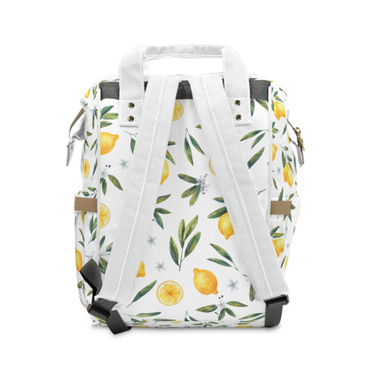 Lemon Multifunctional Diaper Backpack
