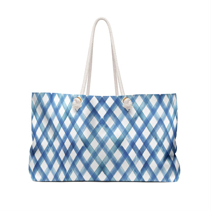 Blue Costal Chic Weekender Bag