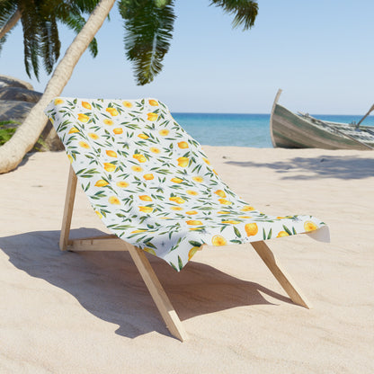 Lemon Beach Towel
