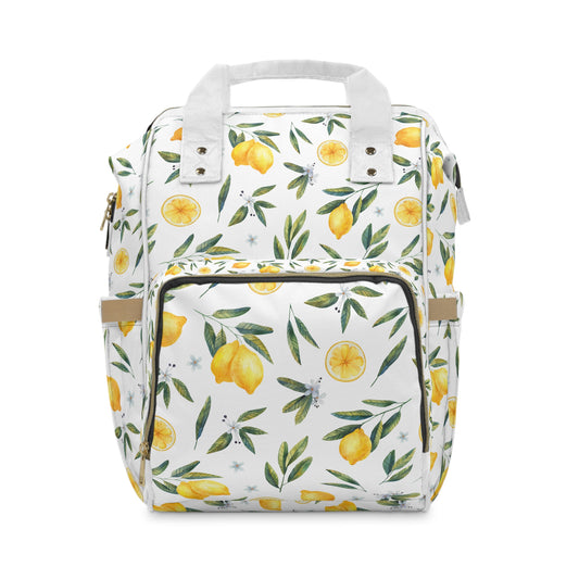 Lemon Multifunctional Diaper Backpack