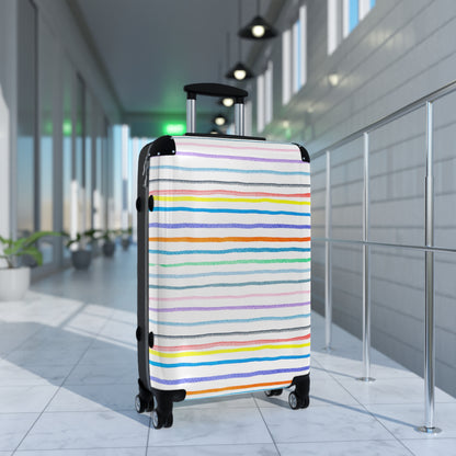 Stripped Suitcase