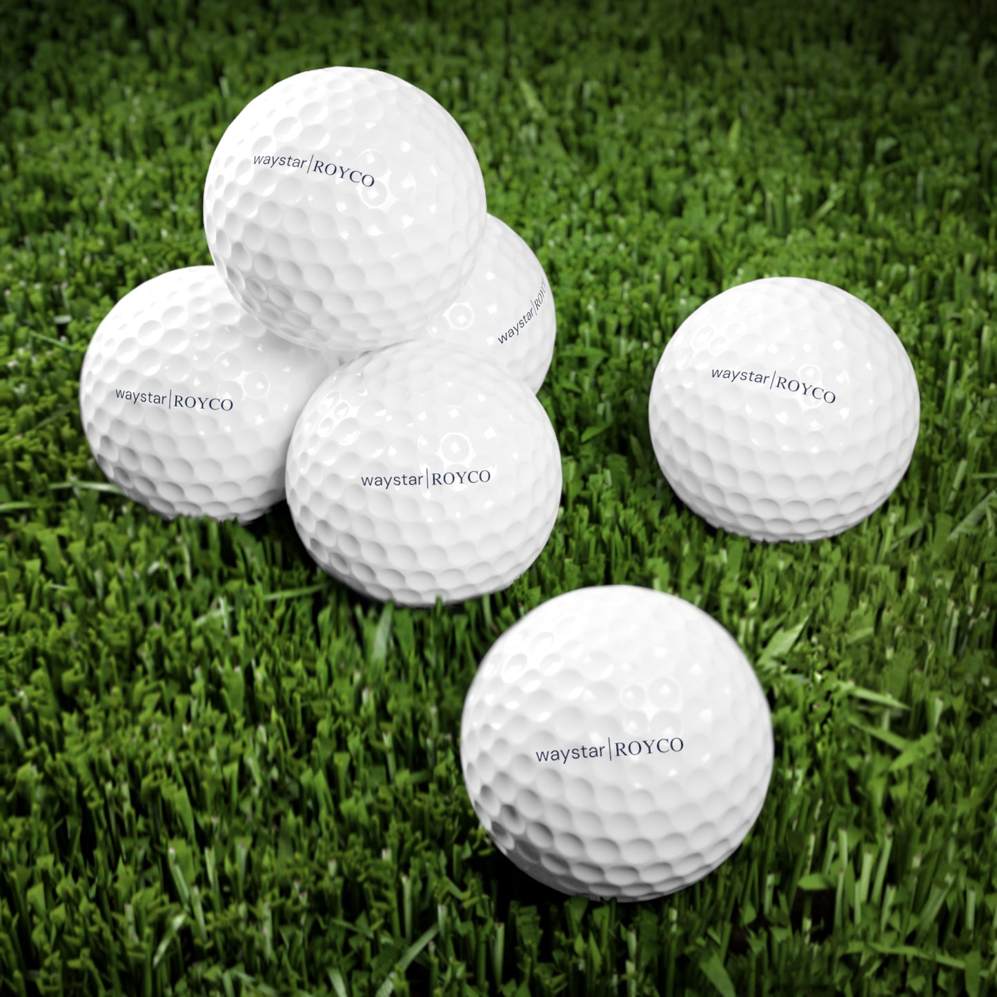 Waystar Royco Golf Balls, 6pcs