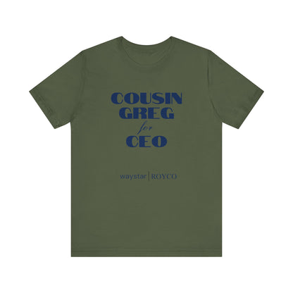 Succession Jersey Short Sleeve Tee Cousin Greg