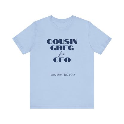 Succession Jersey Short Sleeve Tee Cousin Greg