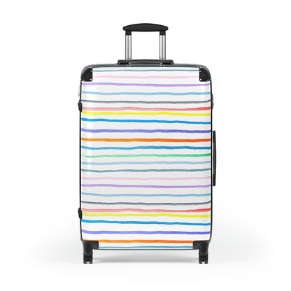 Stripped Suitcase