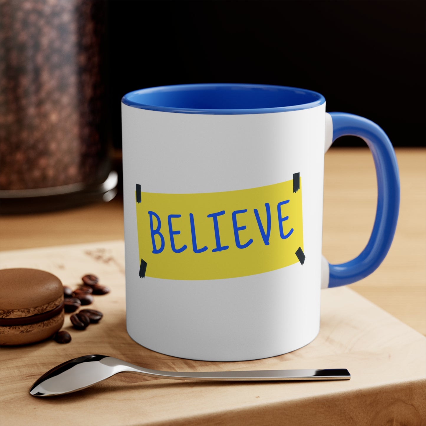 Ted Lasso Believe / Hot Brown Water 11oz Accent Mug
