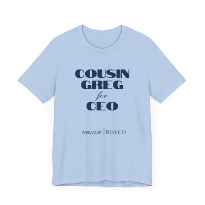 Succession Jersey Short Sleeve Tee Cousin Greg