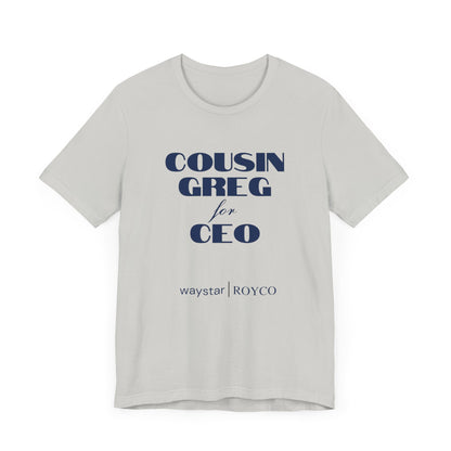 Succession Jersey Short Sleeve Tee Cousin Greg